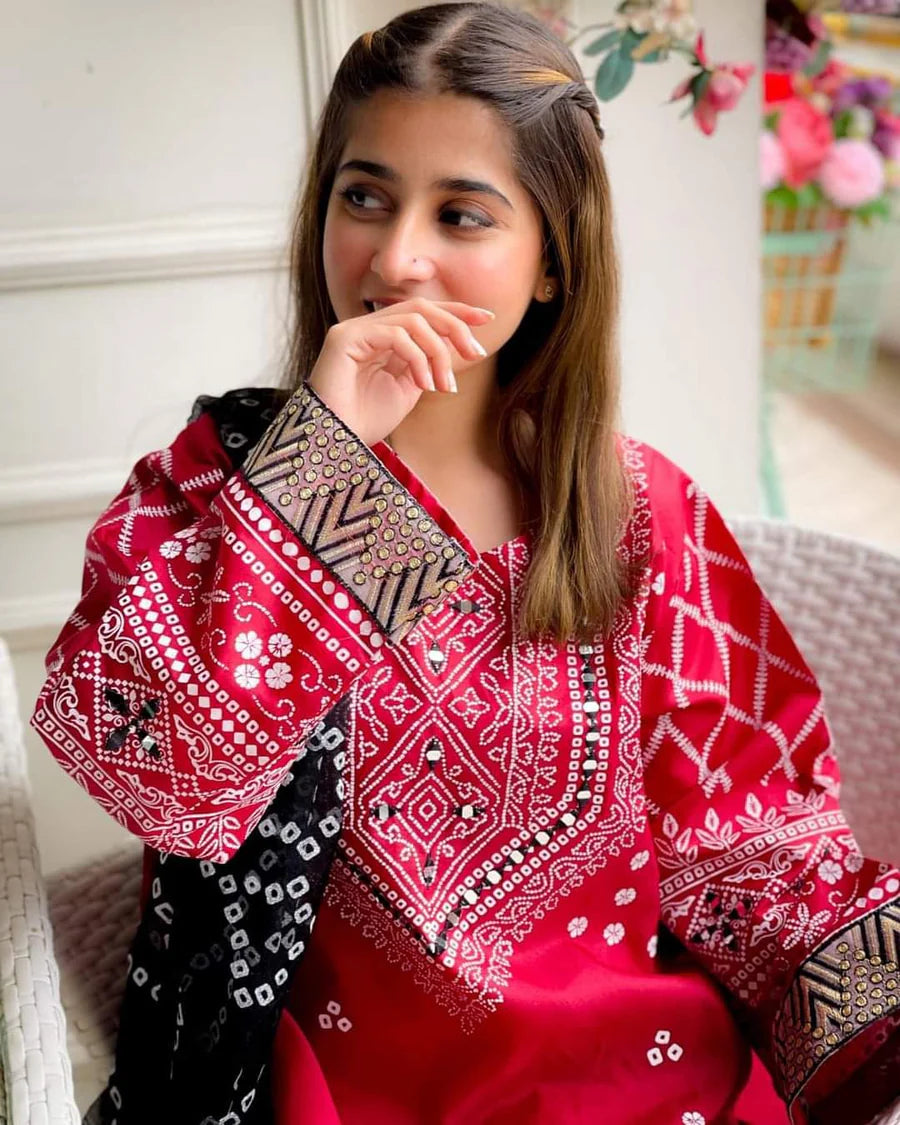 CHUNRI SILK 3PC