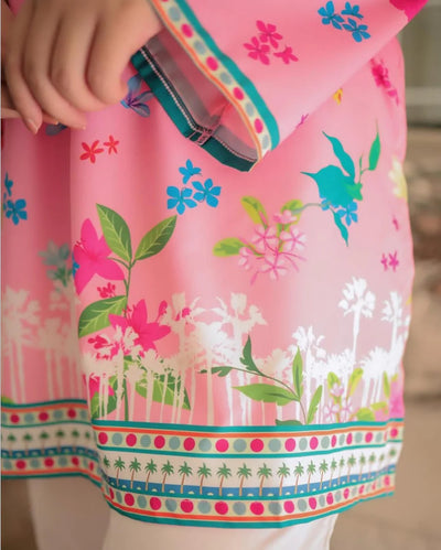PINK FLORAL 2PC