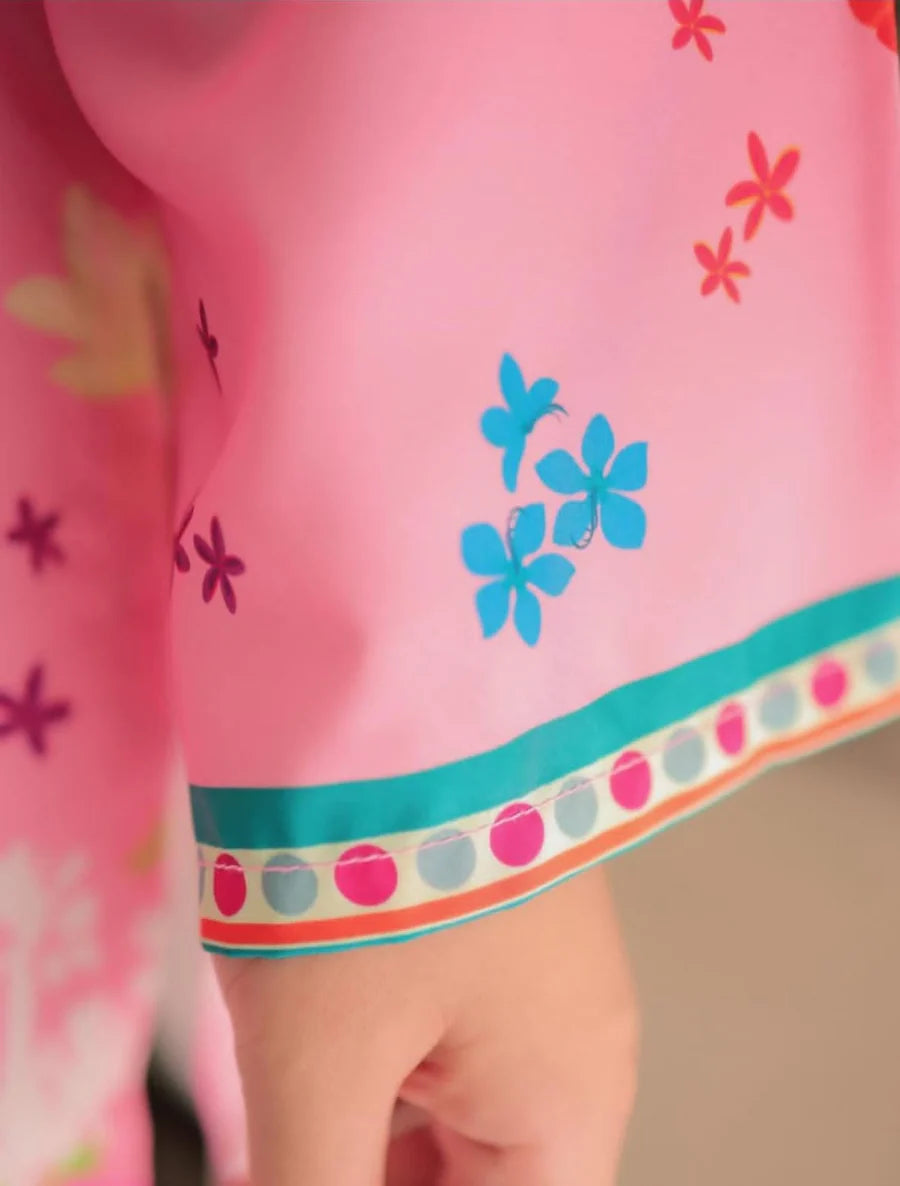 PINK FLORAL 2PC