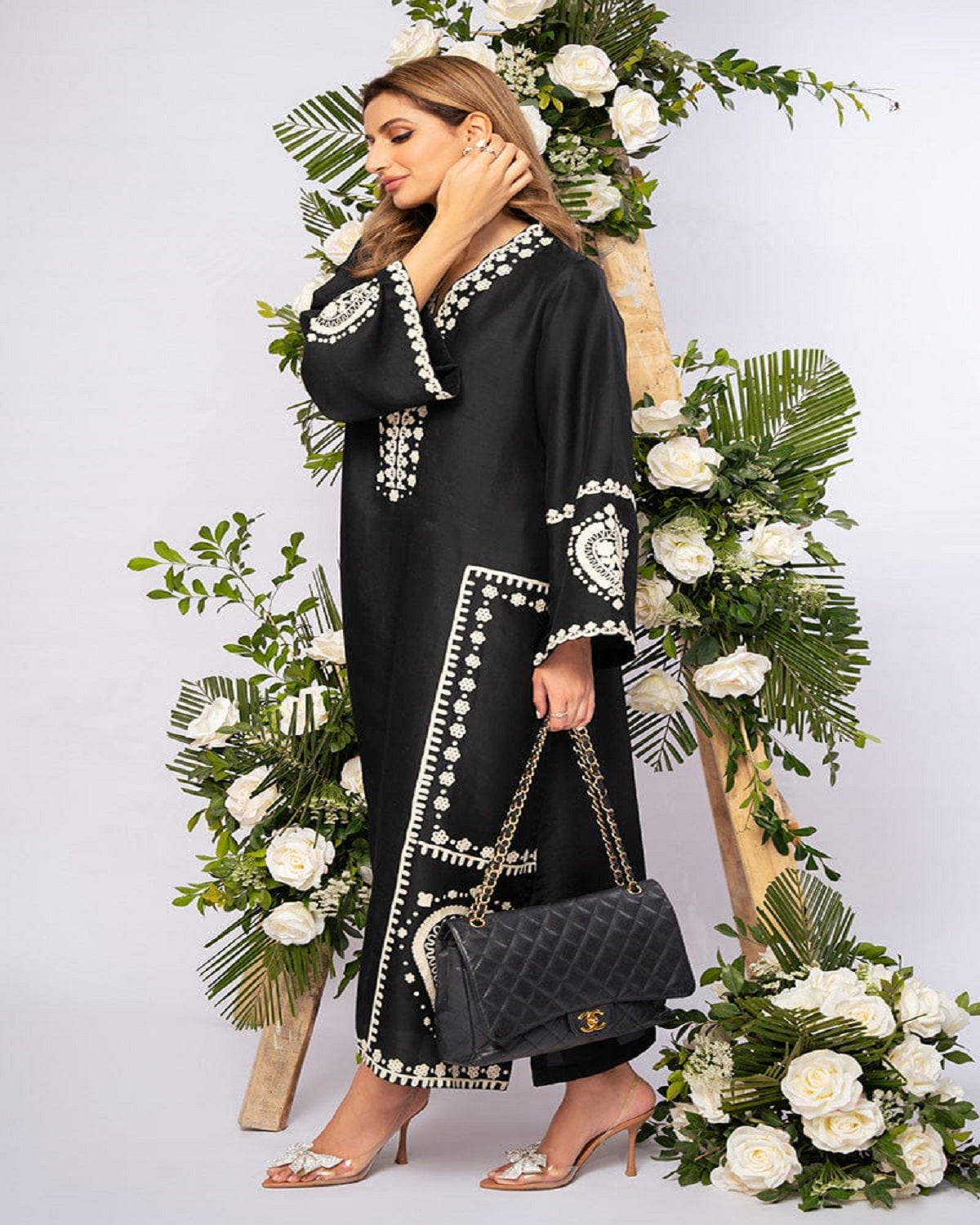 BLACK SPARKLE 2PC