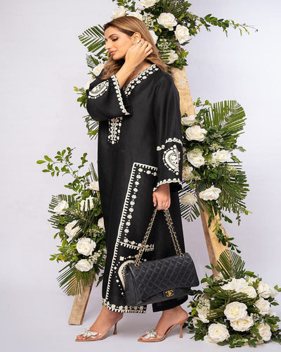 BLACK SPARKLE 2PC