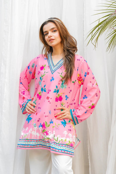 PINK FLORAL 2PC