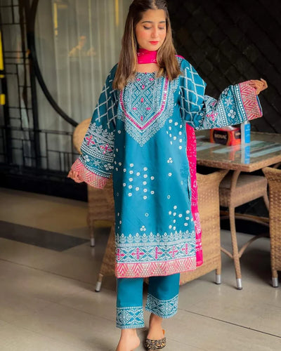 CHUNRI SILK 3PC