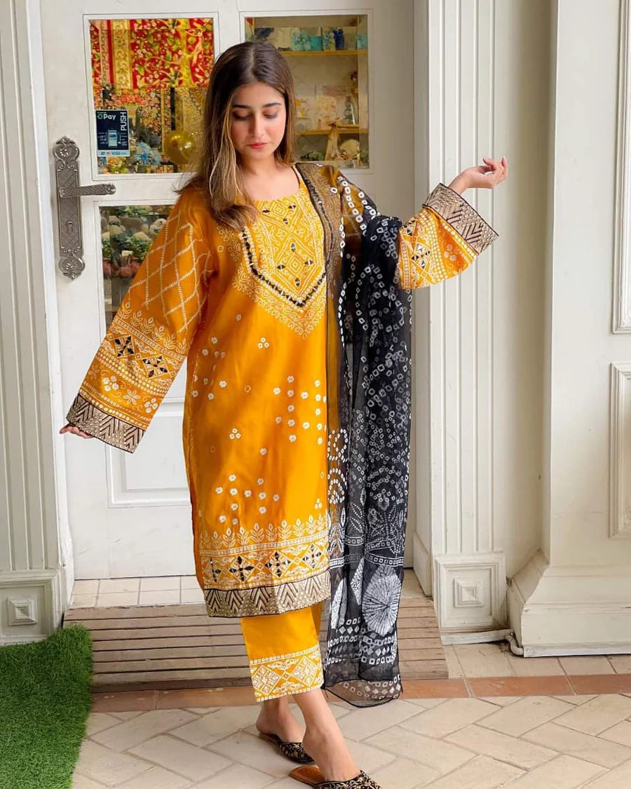 CHUNRI SILK 3PC
