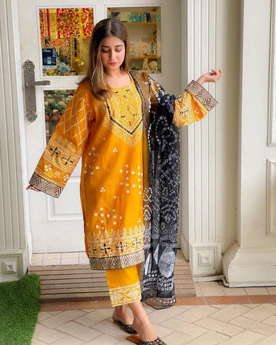 CHUNRI SILK 3PC