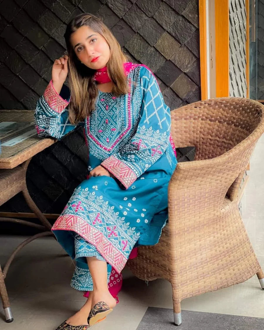 CHUNRI SILK 3PC